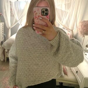 Cozy Gray Women's Sweater